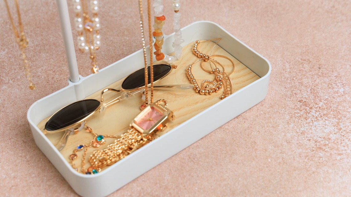 This Clever Dollar Tree DIY Keeps Necklaces Organized and Tangle-Free