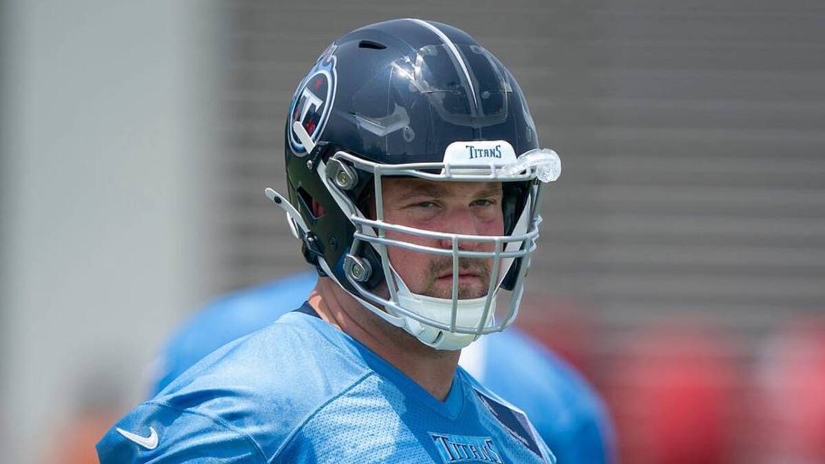  Tennessee Titans guard Kevin Zeitler (70) goes through drills during mandatory Titans Minicamp at Ascension Saint Thomas Sports Park in Nashville, Tenn., Tuesday, June 10, 2025. | Denny Simmons / The Tennessean / USA TODAY NETWORK via Imagn Images 