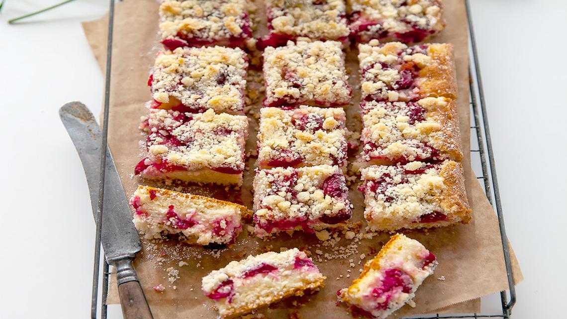 Rhubarb Custard Bars Are the Sweet-Tart Comfort Dessert of the Season