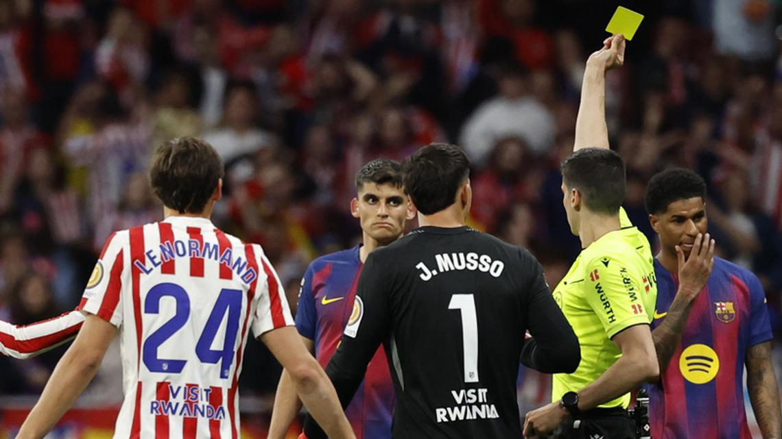 Atlético de Madrid contra el arbitraje y pide explicaciones al CTA 