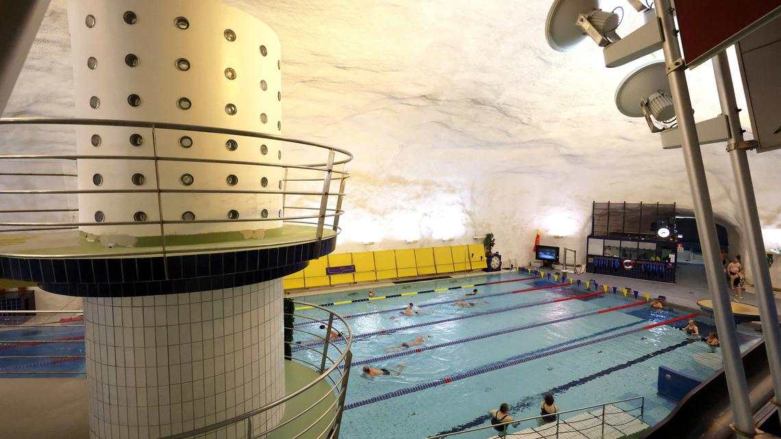 Finland's massive bomb shelters draw world to Helsinki in quest for security 