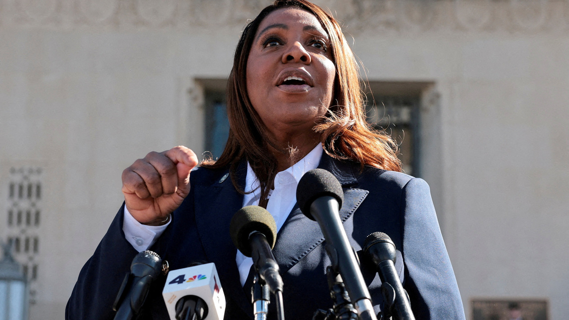 Appeals court upholds block on US Justice Department subpoenas to NY AG James' office