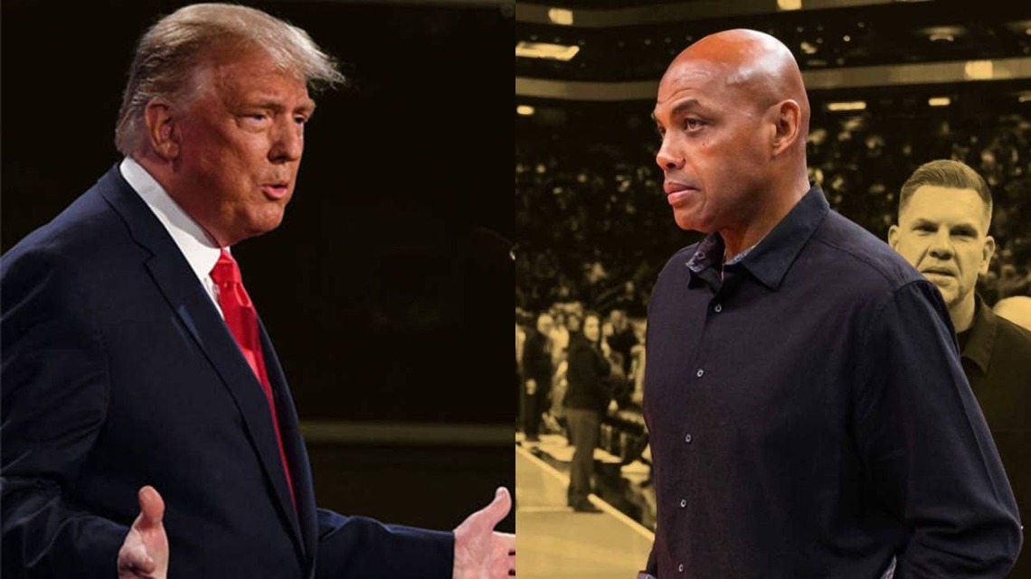 "He should get on these drugs" - Charles Barkley thinks Donald Trump gaining weight is a bad look for the U.S. 