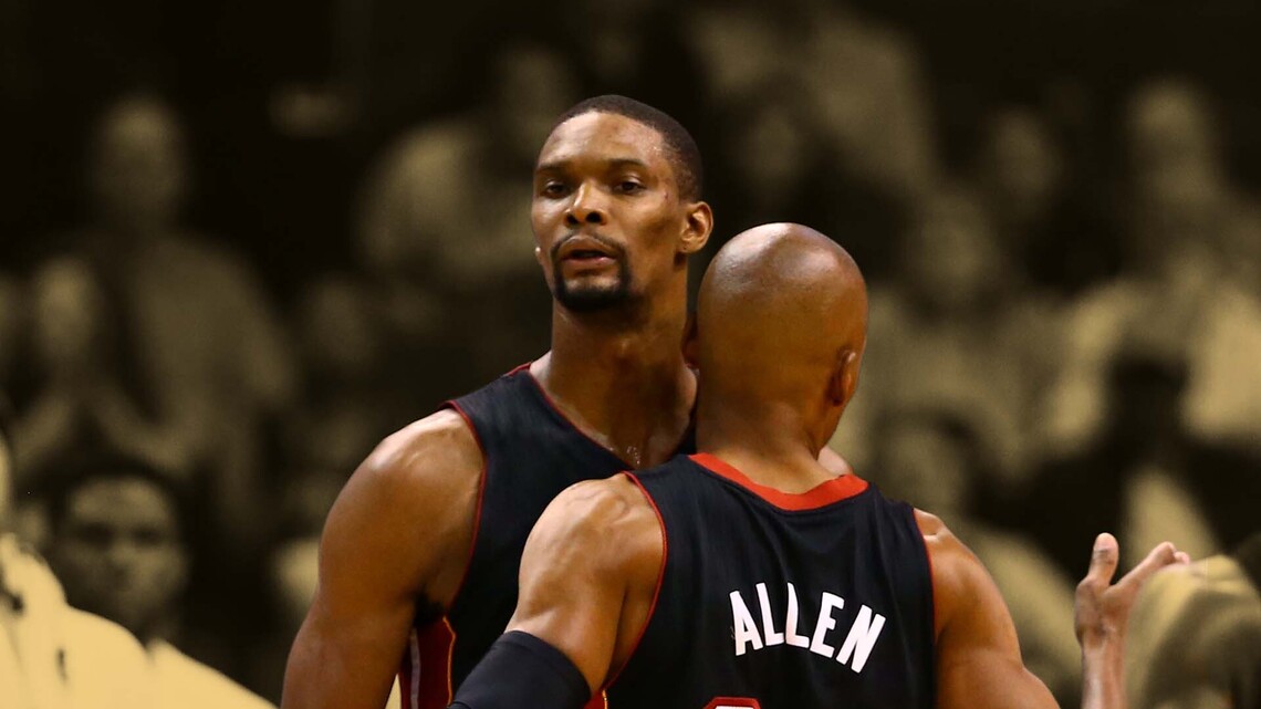 Chris Bosh still gets chills thinking about the greatest Finals shot of all time: "Bron was over there biting his nails" 