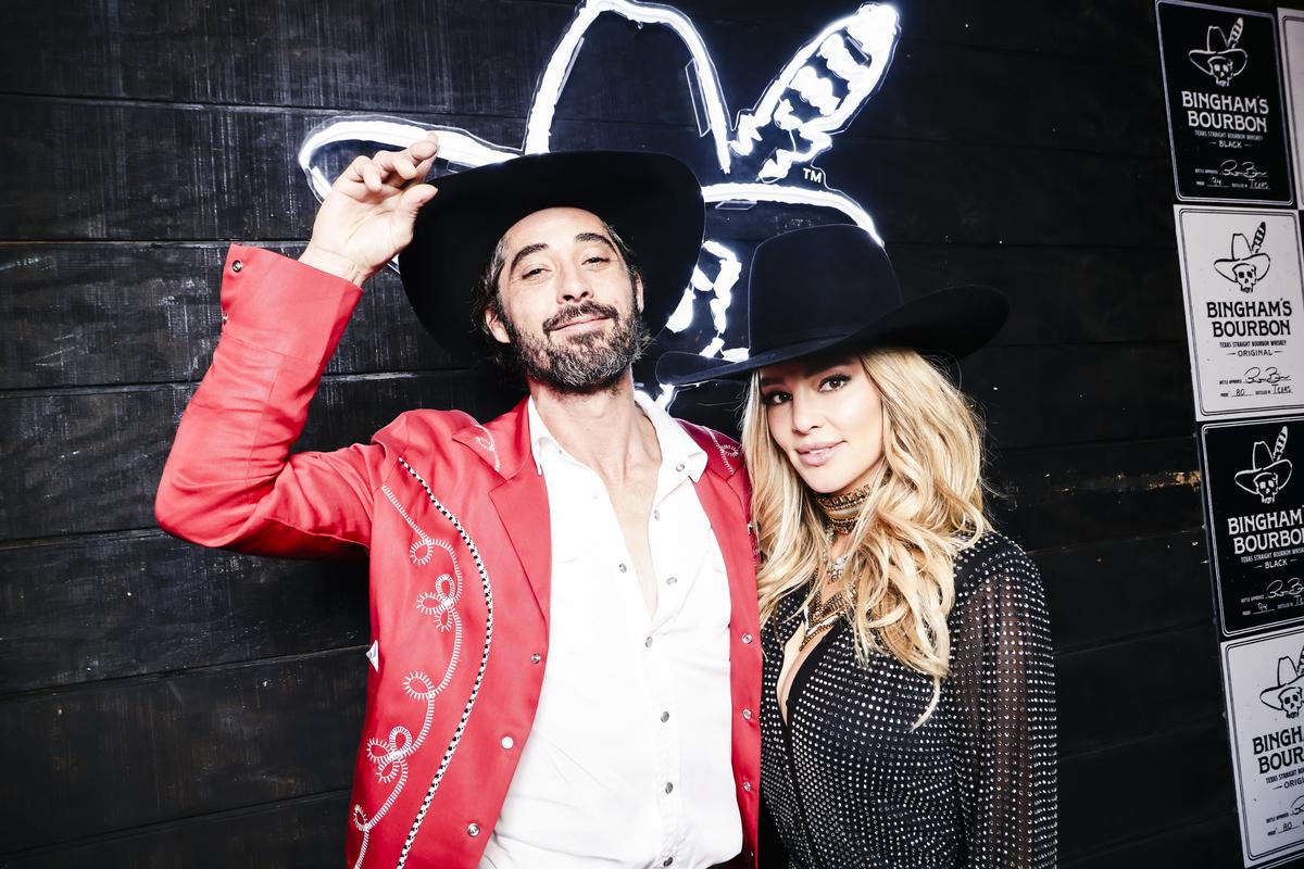 Ryan Bingham and Hassie Harrison, 2023Greg Doherty/Getty Images for Bingham's Bourbon