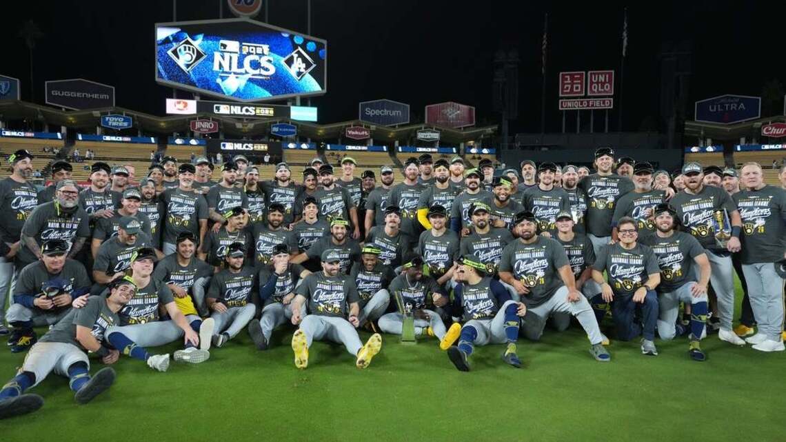 Brewers' sweep of Dodgers draws best NLCS audience since 2015