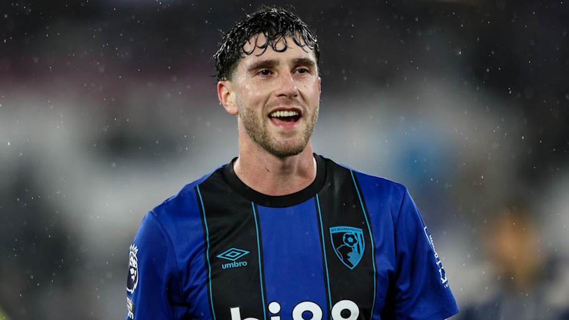  Marcos Senesi's Bournemouth contract expires this summer | Robin Jones/AFC Bournemouth/Getty Images 