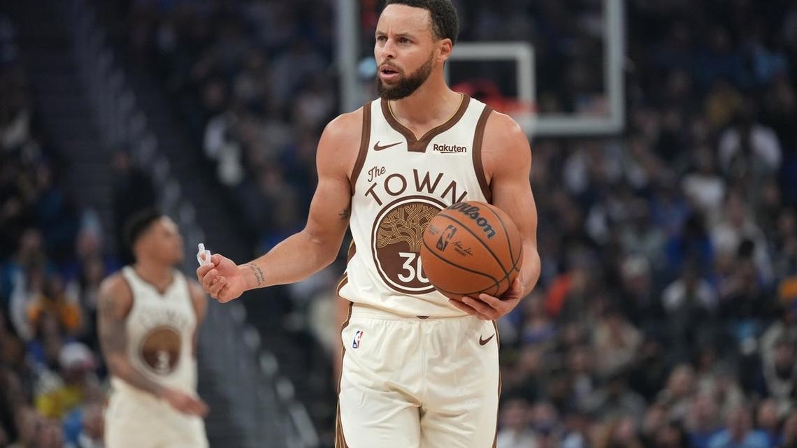 Kristaps Porzingis set for Warriors debut vs. Celts; Stephen Curry out 