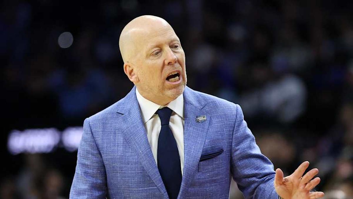  Mar 20, 2026; Philadelphia, PA, USA; UCLA Bruins head coach Mick Cronin reacts in the second half during a first round game of the men's 2026 NCAA Tournament at Xfinity Mobile Arena. Mandatory Credit: Bill Streicher-Imagn Images | Bill Streicher-Imagn Images 