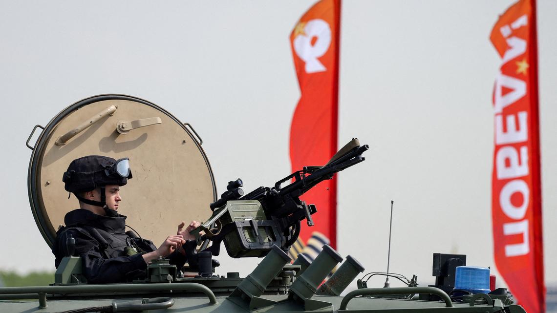Russia holds scaled-back WW2 victory parade as worries over war in Ukraine deepen 