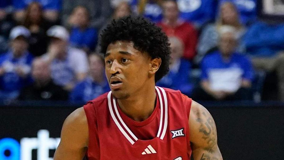  Mar 7, 2026; Provo, Utah, USA; Texas Tech Red Raiders guard Jaylen Petty (11) dribbles the ball during the first half against the BYU Cougars at Marriott Center. Mandatory Credit: Aaron Baker-Imagn Images | Aaron Baker-Imagn Images 