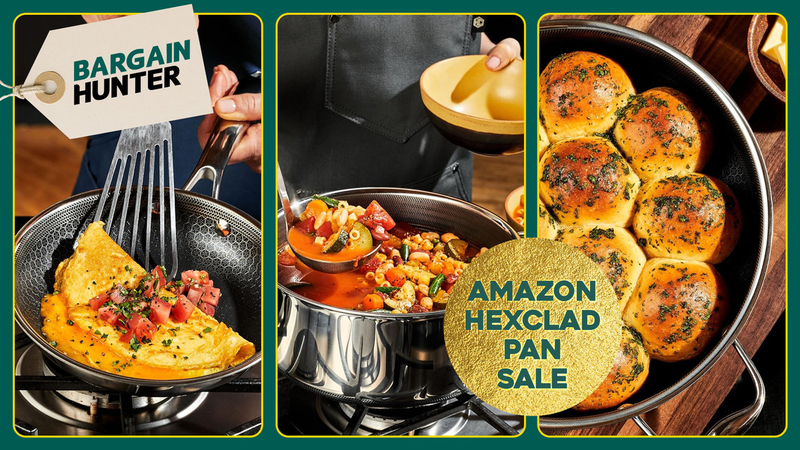15+ HexClad Hybrid Nonstick Pans You Can Grab for Up to 44% Off on Amazon 