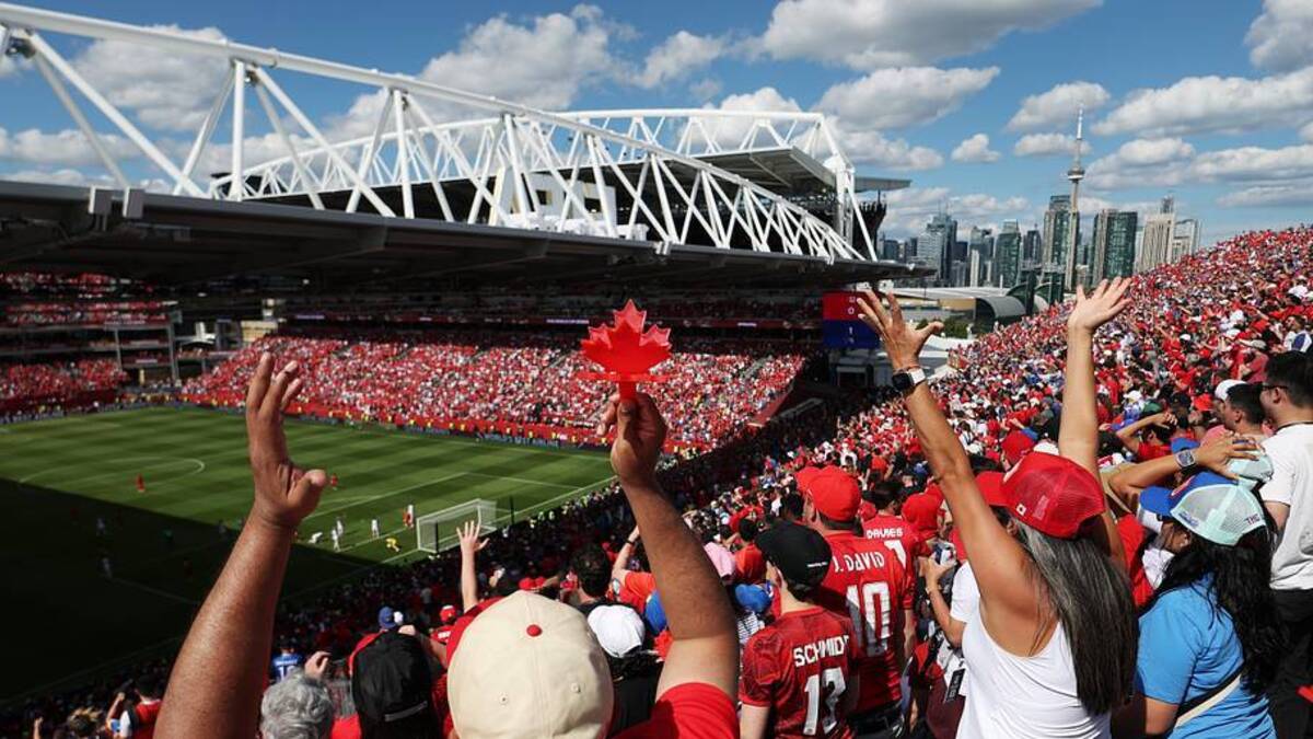 BMO Field's expanded stands were fit for the World Cup occasion. | Ezra Shaw/FIFA/Getty Images 