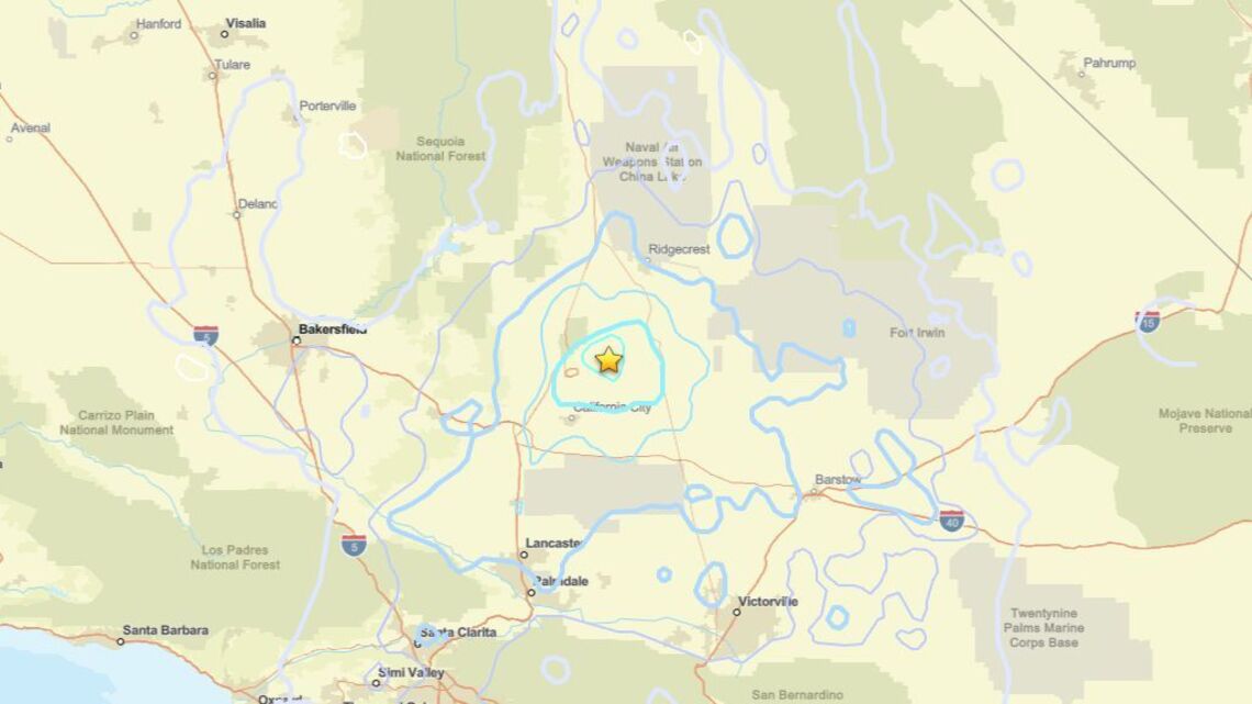 Update: 4.3 magnitude earthquake registered close to Johannesburg, CA on July 13 