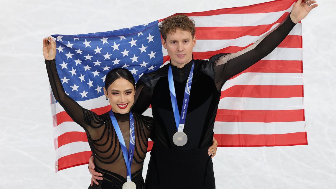 Madison Chock and Evan Bates Reveal What Snoop Texted Them After Olympics 