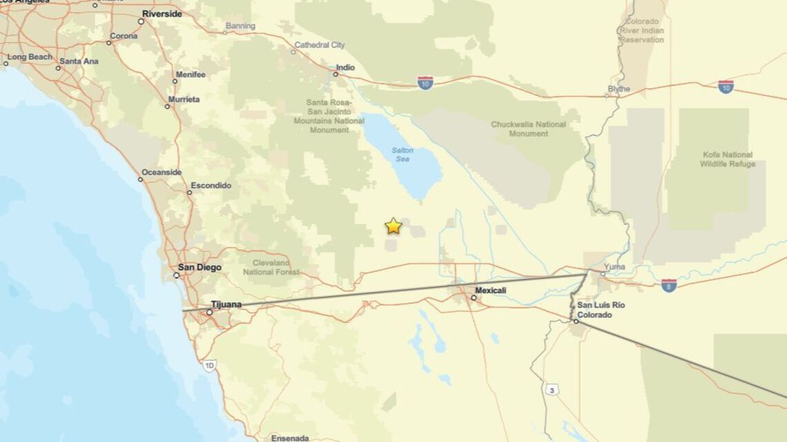 Update: Seismic activity on Sept. 27 - 2.3 magnitude earthquake close to Westmorland, CA registered 