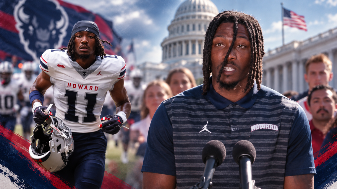 Howard University athlete speaks on NCAA bill as HBCUs navigate divide over athlete rights 