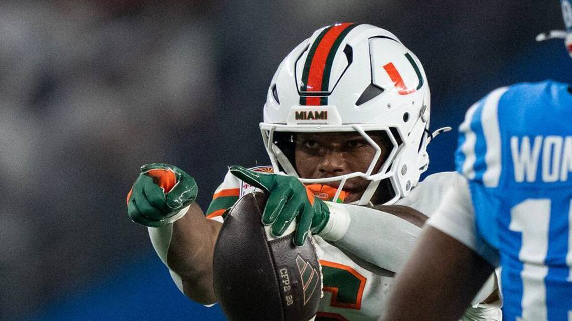 Projecting No. 7 Miami's Two Deep Depth Chart Ahead of Season Opener at Stanford