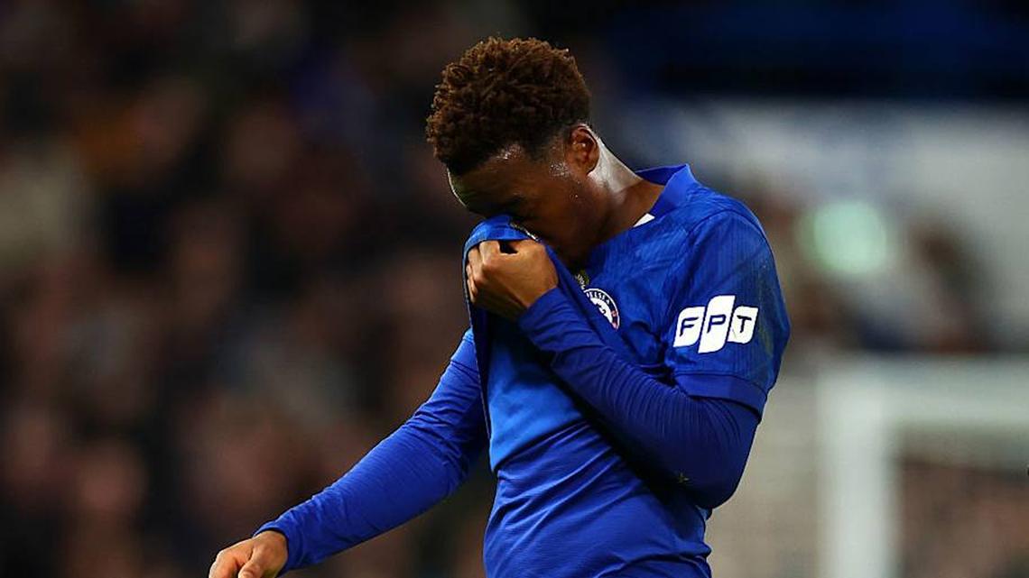  Jamie Gittens has torn his hamstring. | Chris Brunskill/Fantasista/Getty Images 