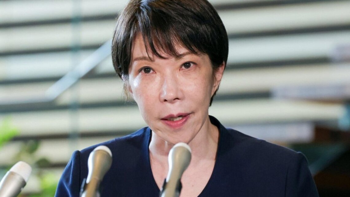 Japan's Takaichi sees approval ratings fall after imperial law
