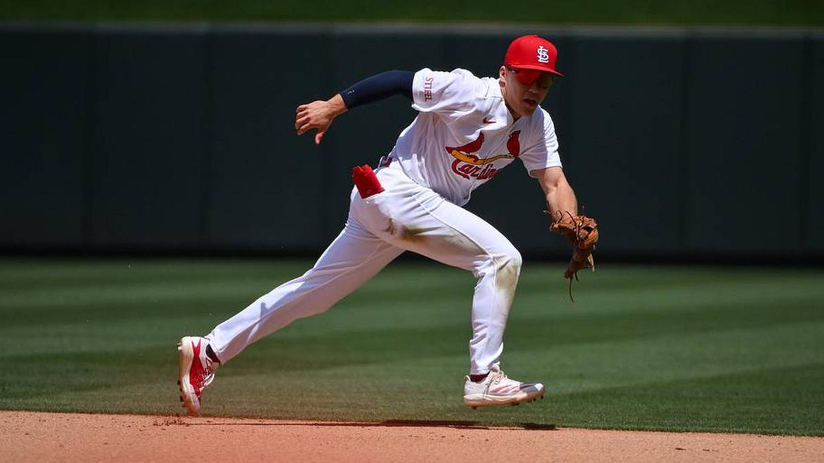  Cardinals second baseman JJ Wetherholt has lived up to his prestigious billing. | Jeff Curry-Imagn Images 