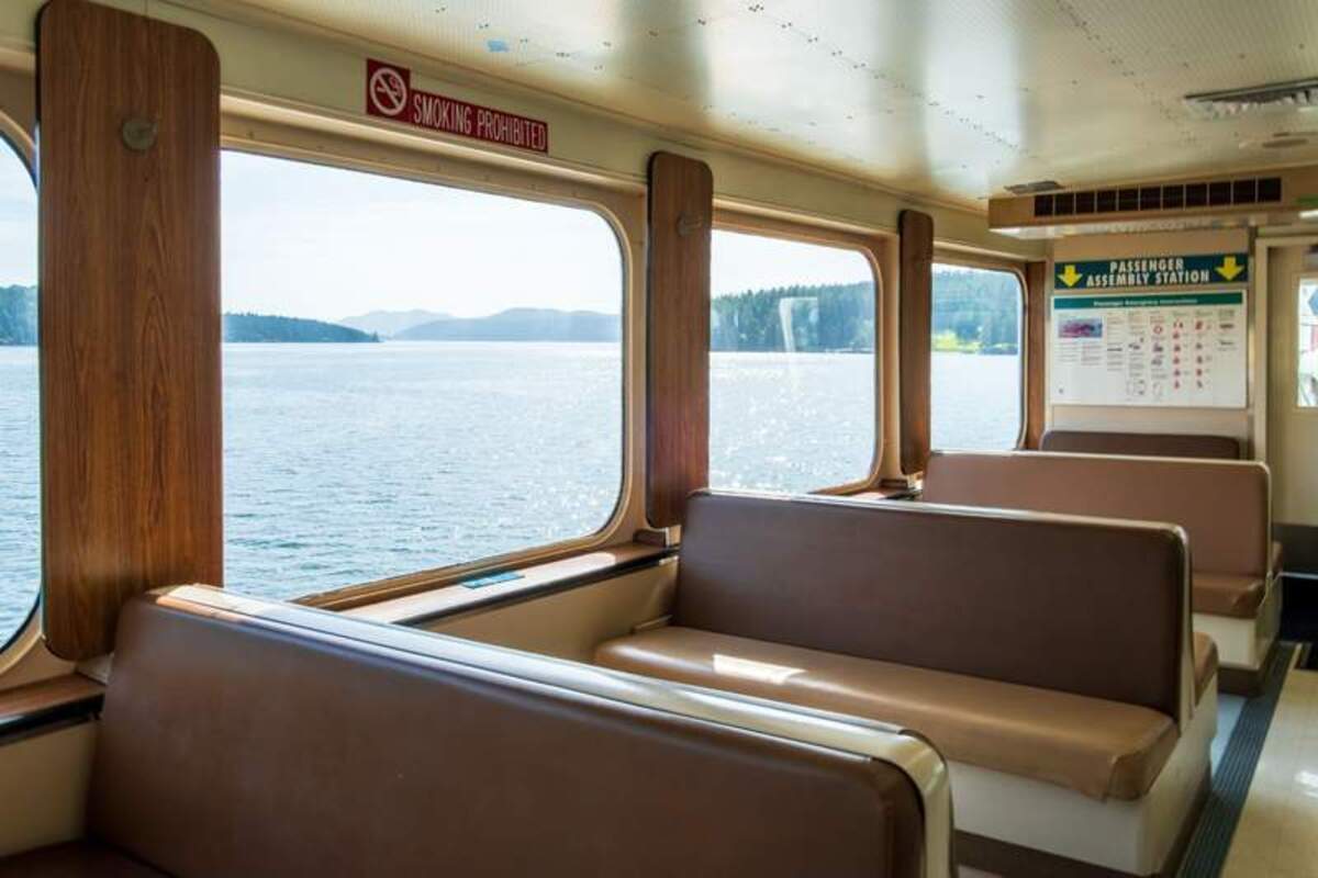  No reservations or tickets are needed to ride the ferries from Friday Harbor to Orcas Island. Photo credit: June Russell-Chamberlin 