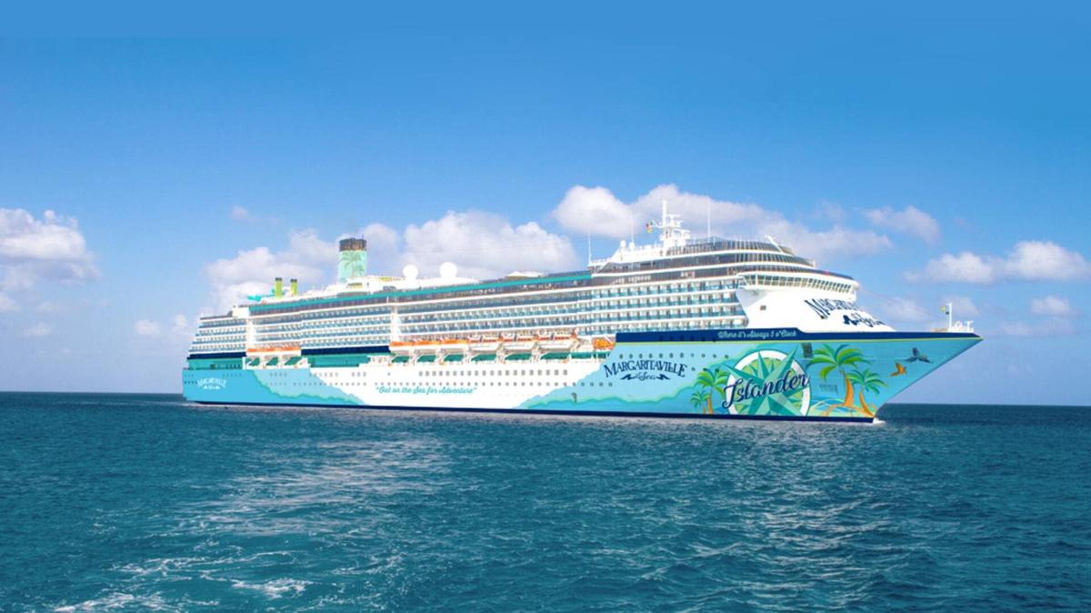 Margaritaville Islander ship at sea. 