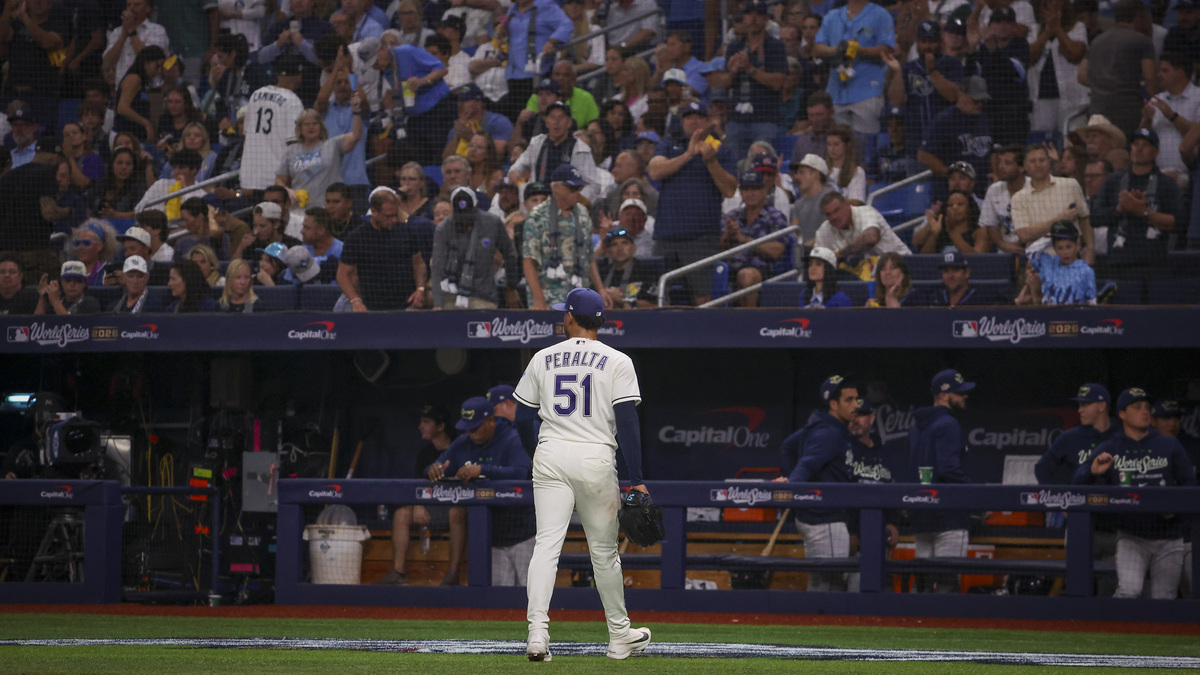 Rays on brink of World Series elimination after brutal showing in Game 3