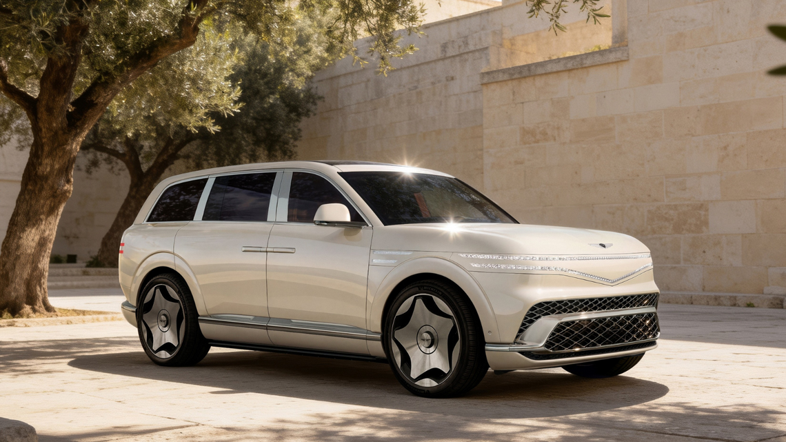 Genesis GV90 Debuts With a Long List of Firsts and Fancy Gimmicks