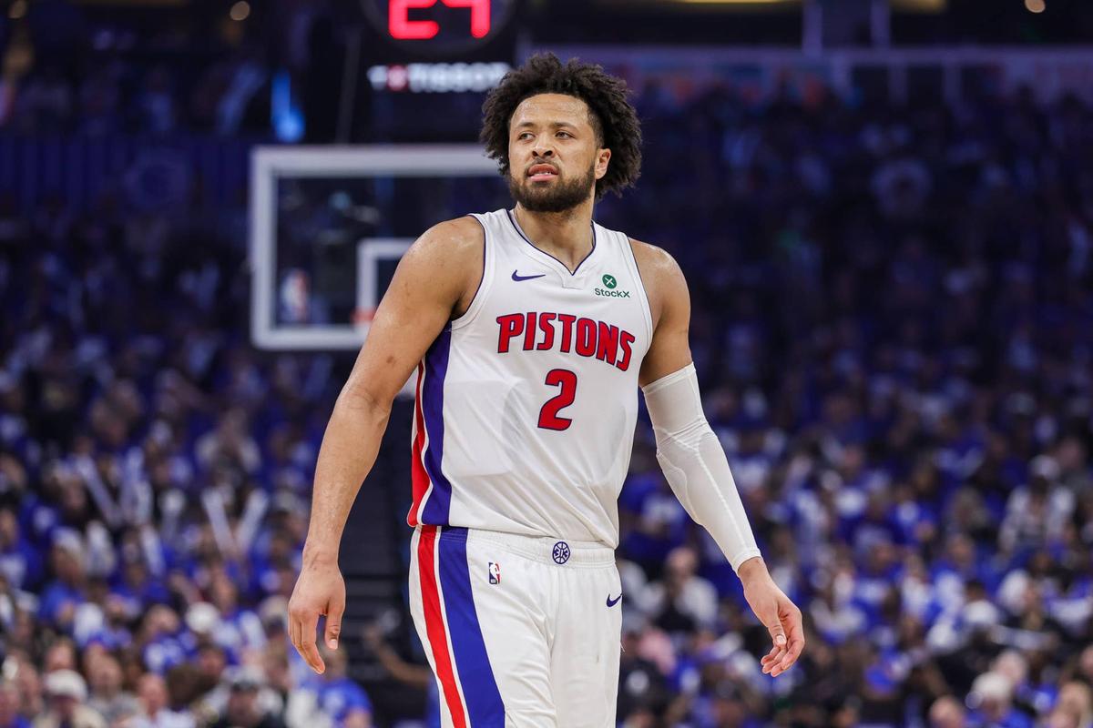  Detroit Pistons guard Cade Cunningham. Mike Watters-Imagn Images