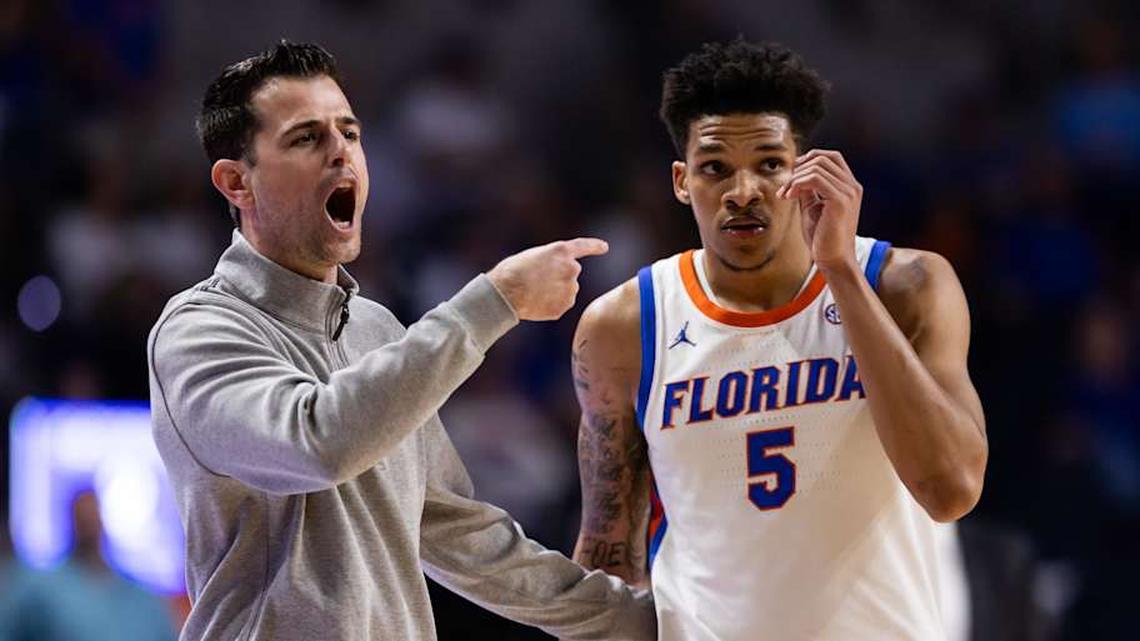  A move to Golden State would reunite Todd Golden with former Florida guard Will Richard. | Matt Pendleton-Imagn Images 