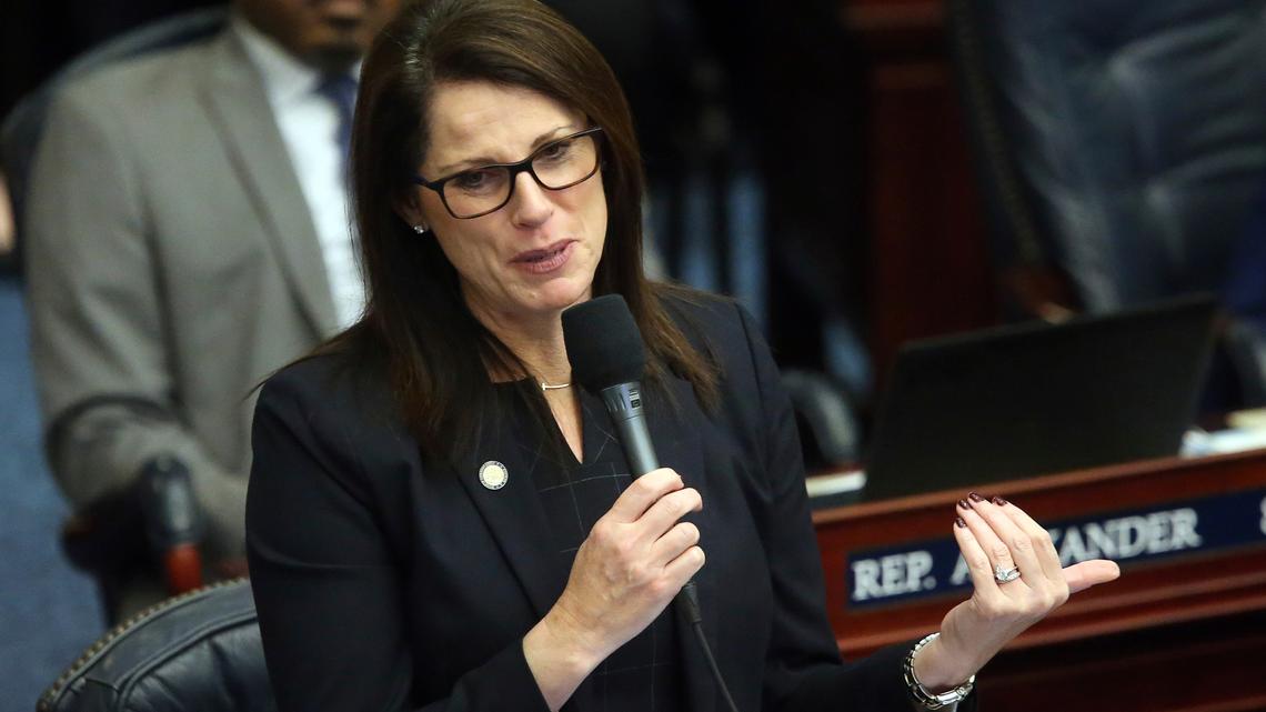 Rep. Tina Polsky, D-Boca Raton, during the Florida legislative session on March 10, 2020, in Tallahassee.