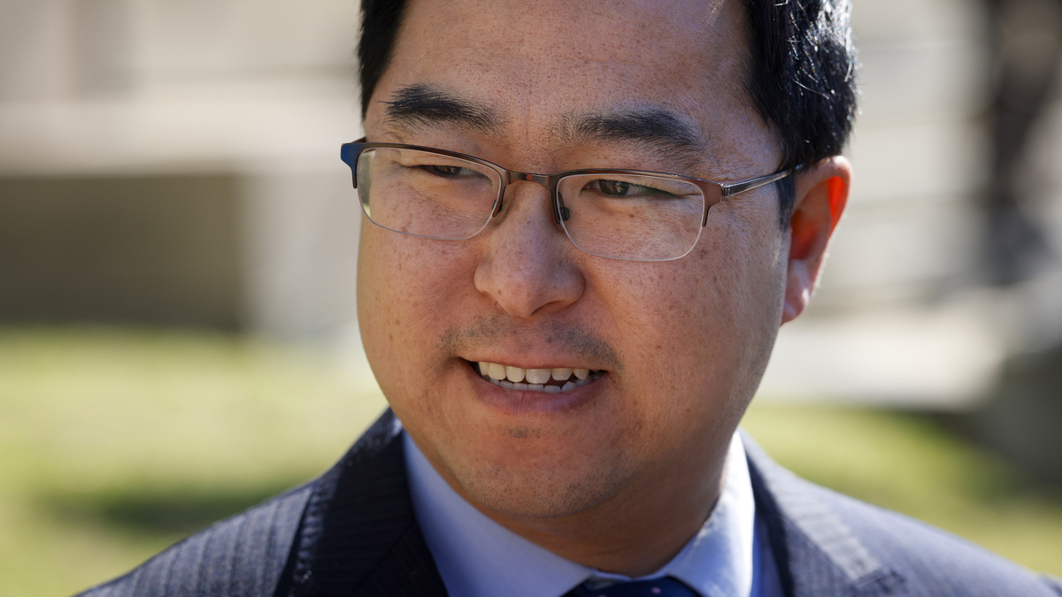 Senator Andy Kim tours City of Bridgeton, New Jersey on Friday, May 1, 2026. (Alejandro A Alvarez/The Philadelphia Inquirer/TNS)