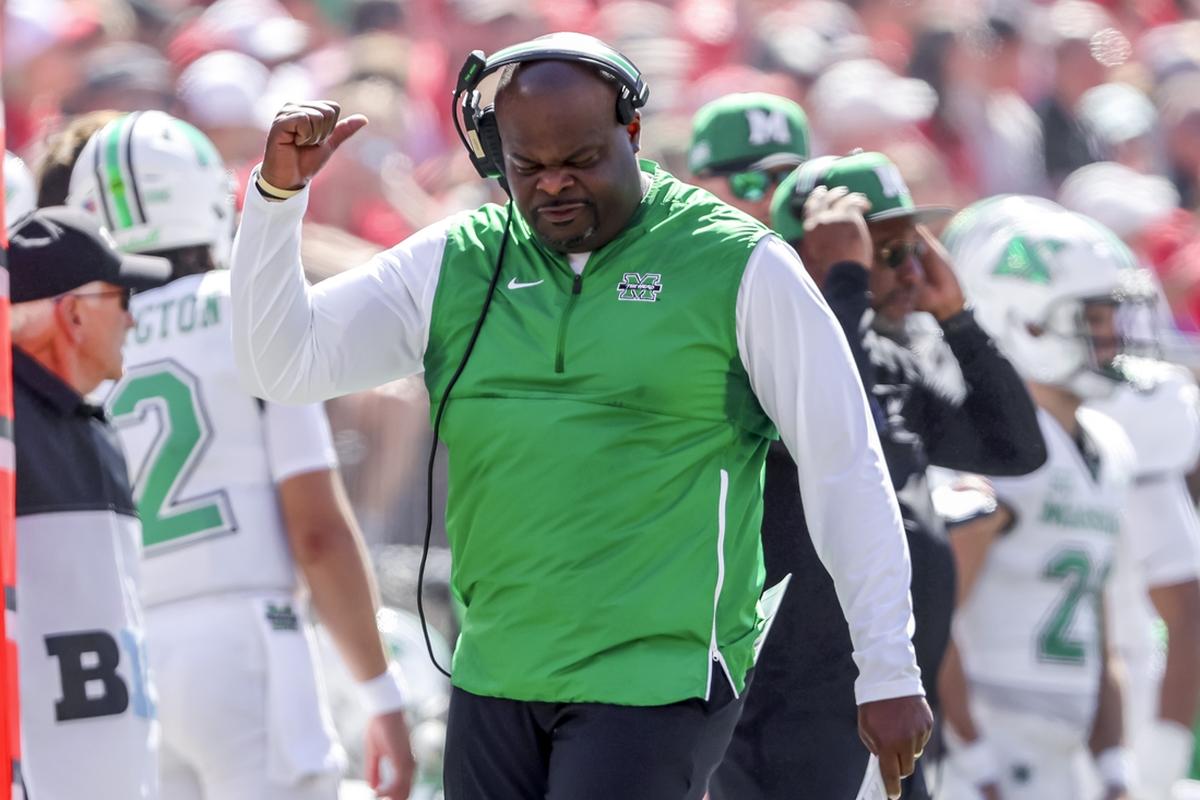 After winning the Sun Belt title in 2024, Marshall head coach Charles Huff will lead Southern Miss in 2025.