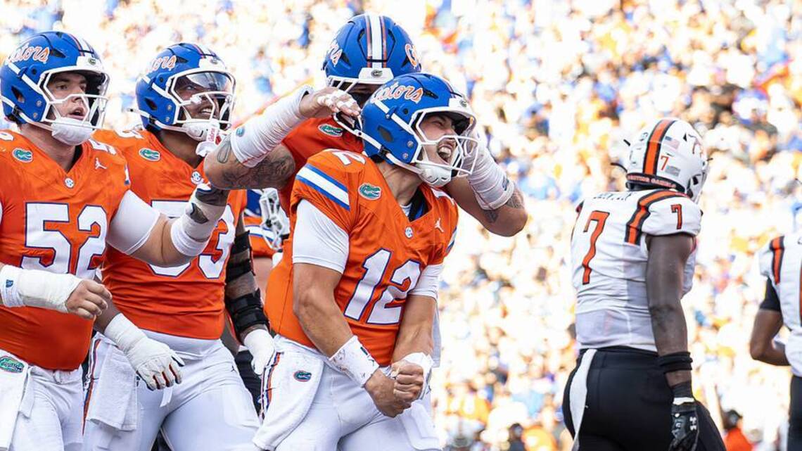 QB Philo Ready for First Test as Gators Open SEC Play at Auburn