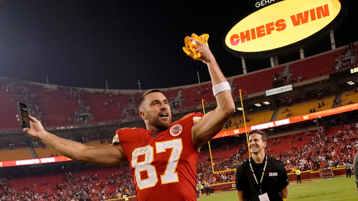 Chiefs tight end Travis Kelce