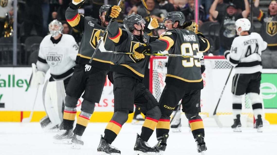 NHL roundup: Mitch Marner's OT goal vs. Kings keeps Knights rolling 