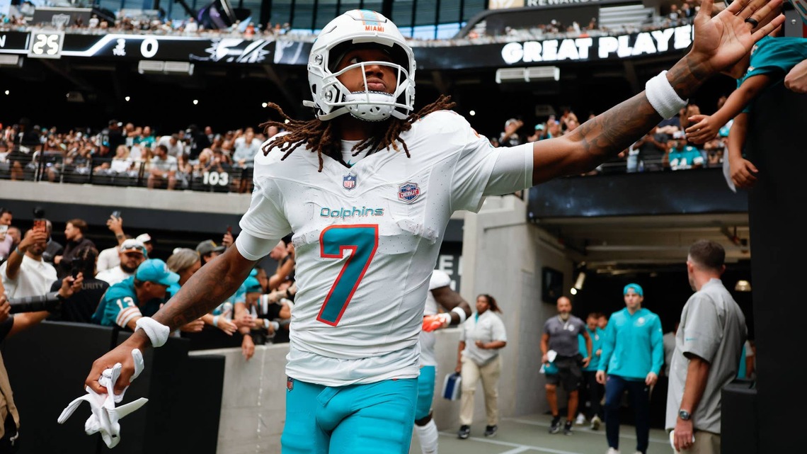 Dolphins' WR1 Still Sidelined as Caleb Douglas Misses Practice 