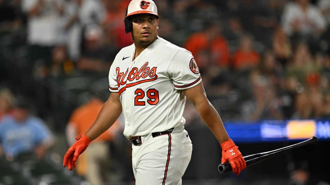 Orioles Announce Reason for Samuel Basallo's Departure During Astros Game 