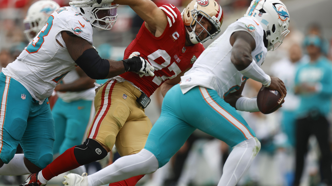 Nuggets on Dolphins offense vs. 49ers: snap counts, grades, a big disappointment