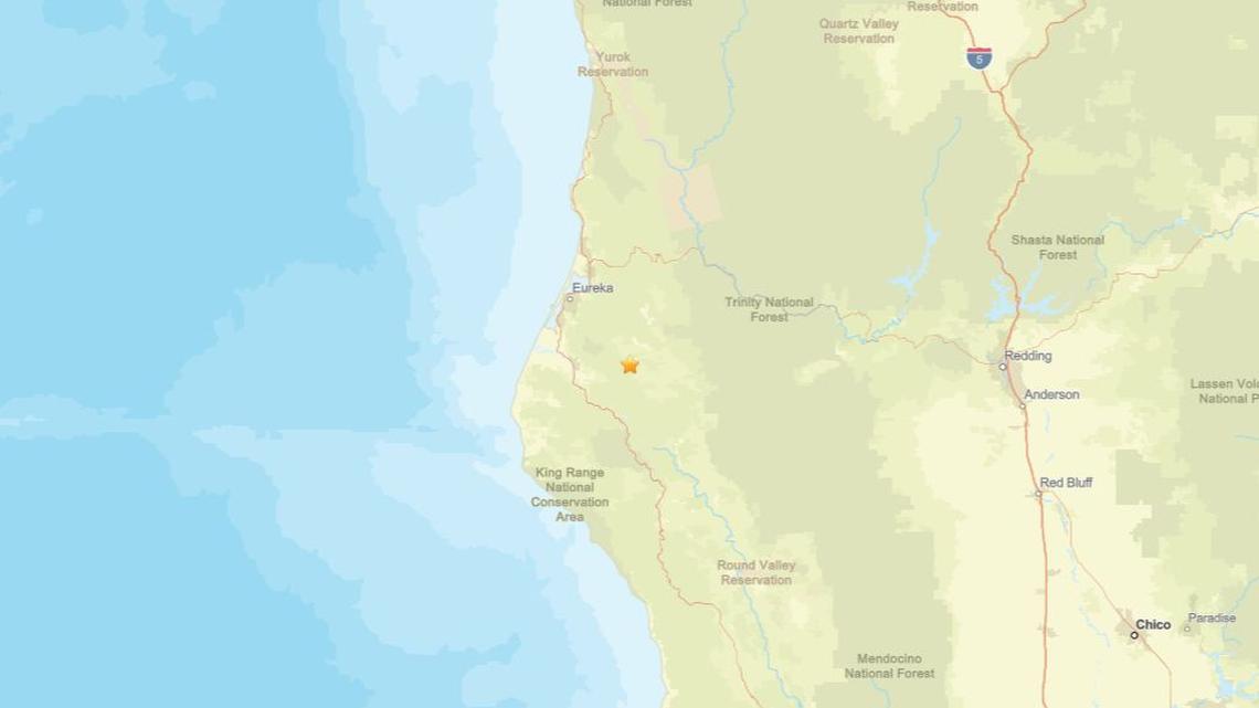 Seismic activity on March 20: Earthquake near Hydesville, CA reported - magnitude 3.3 