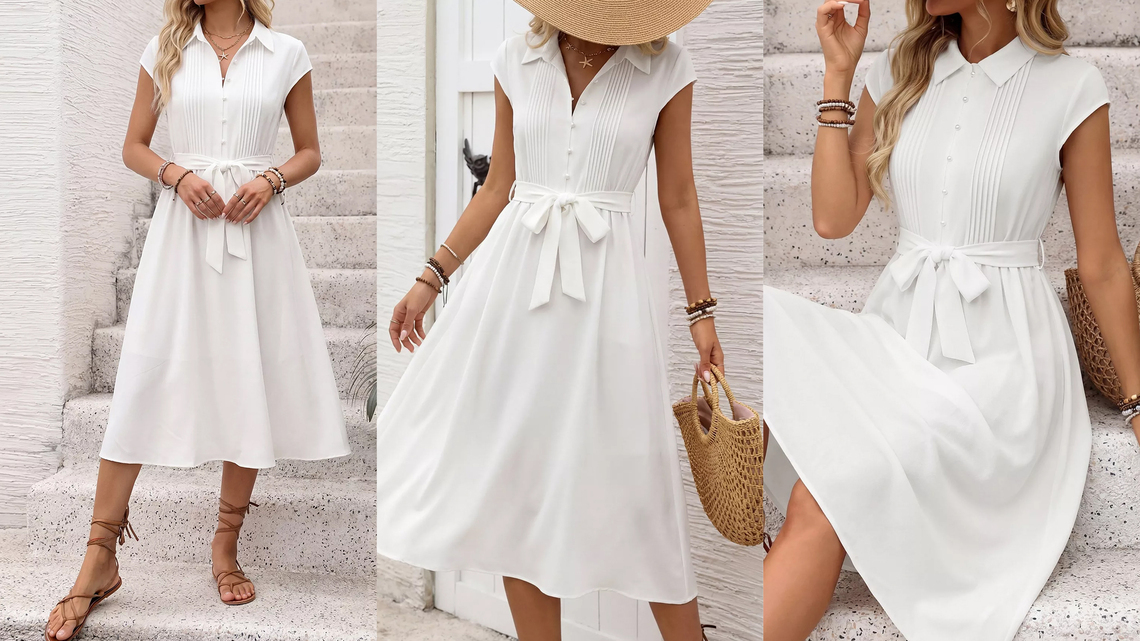 This Elevated, Office-Friendly Dress Defines the Waist - Just $28! 
