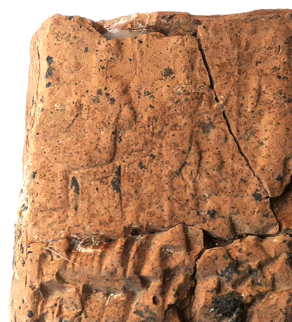 In an undated image provided by Cecile Michel, a clay envelope. A team of historians, scientists and engineers has developed a portable X-ray scanner to study 4,000-year-old letters encased in clay envelopes. (Cecile Michel via The New York Times) -- NO SALES; FOR EDITORIAL USE ONLY WITH NYT STORY XRAY SCANNER LETTERS BY KATHERINE KORNEI FOR JUNE 23, 2026. ALL OTHER USE PROHIBITED. --