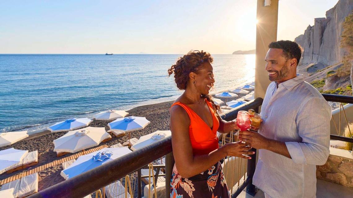 A first look at Royal Caribbean's new beach club in Greece 