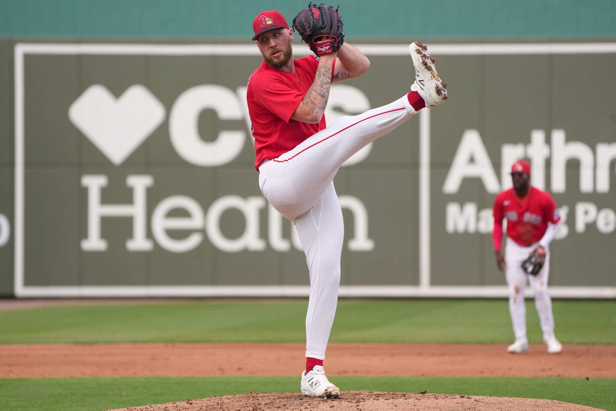  Boston Red Sox starting pitcher Garrett Crochet (35) © Jim Rassol-Imagn Images