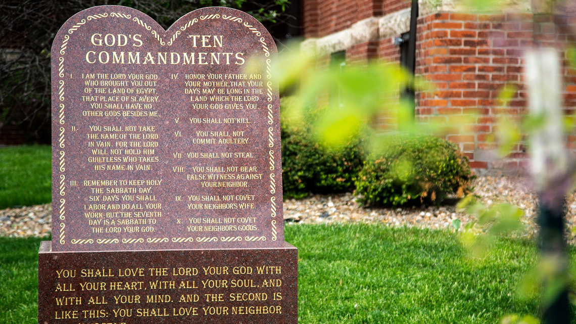 Supreme Court asked to block Ten Commandment displays in public schools 