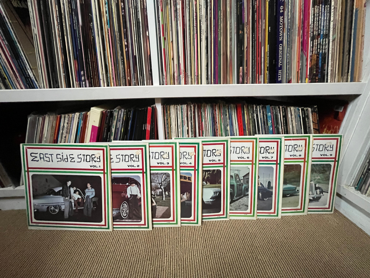 Some of the music journalist Mikal Gilmore's collection of more than 30,000 items, the first selections of which go on sale on Discogs on July 17.