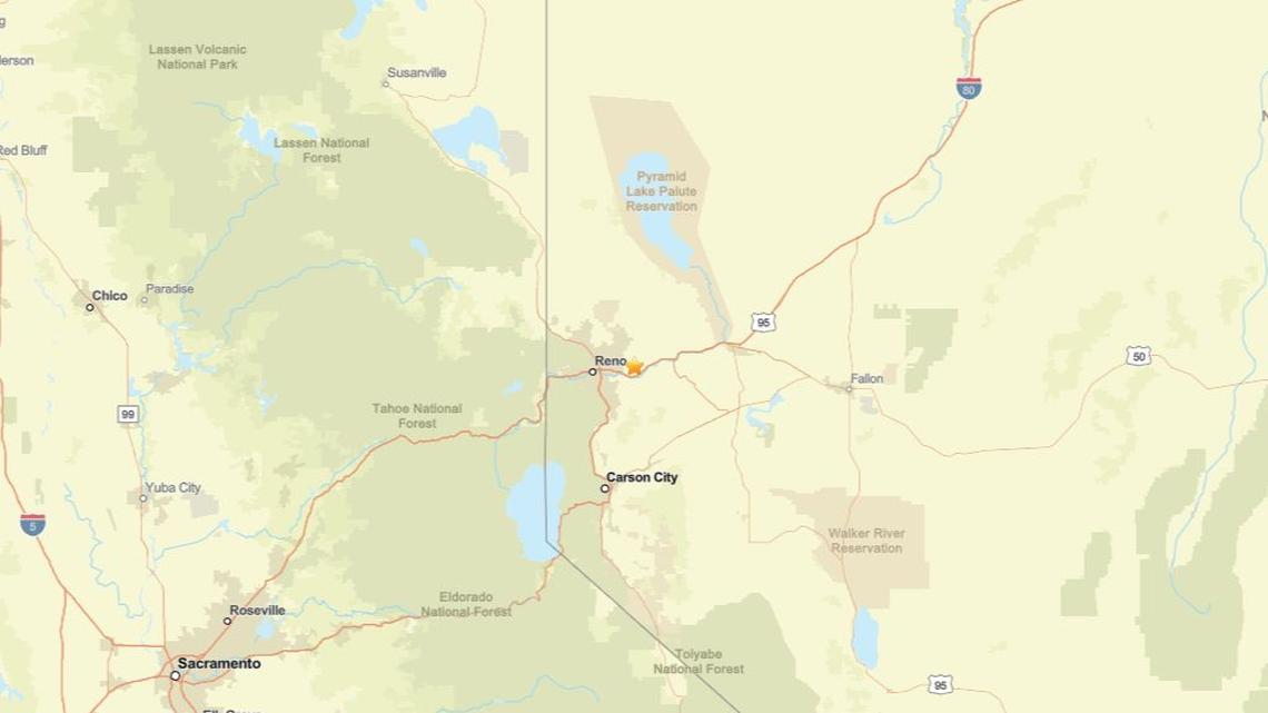 Earthquake shakes area close to Sparks, NV: 2.0 magnitude recorded on March 31 