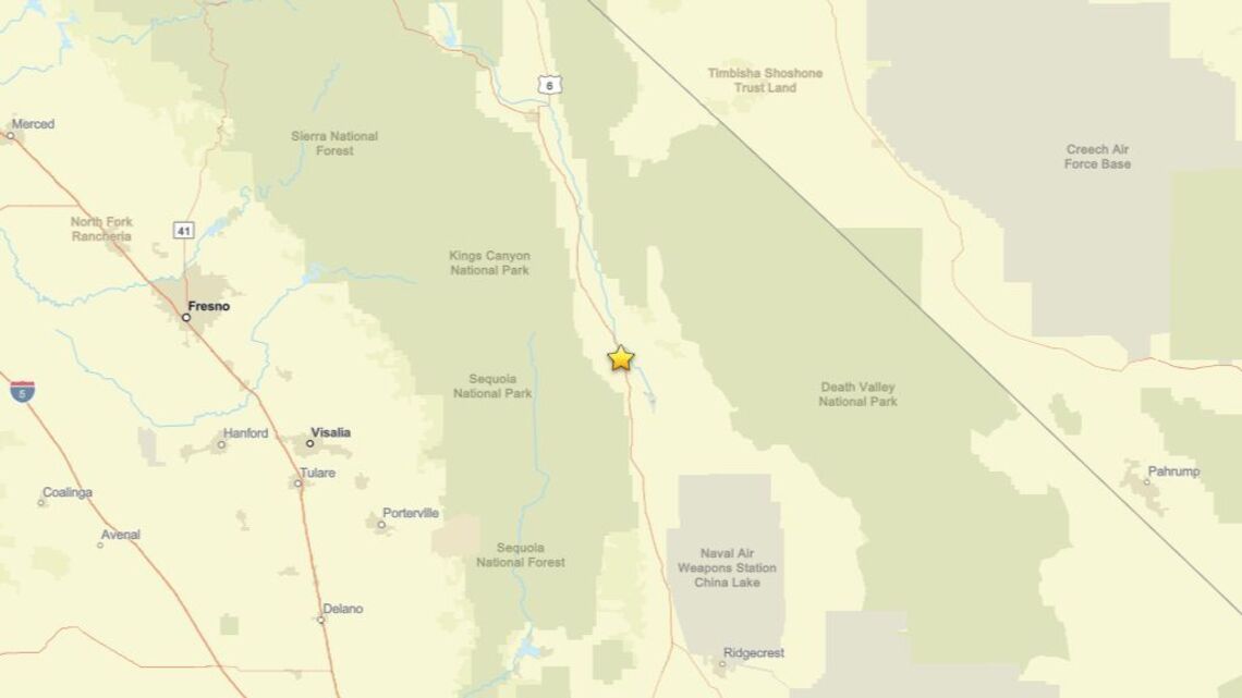 Update: Earthquake shakes region near Lone Pine, CA on Sept. 2 - 2.2 magnitude detected 