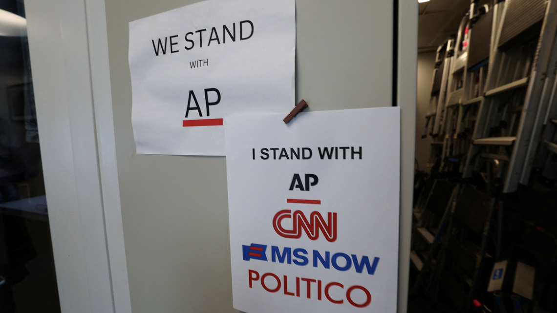 Analysis-Trump's White House media ban faces long odds in court, legal experts say 